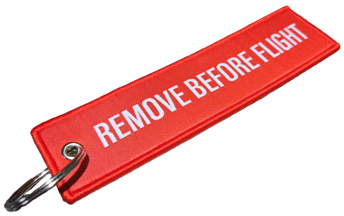 NPAS London - Remove Before Flight Keyring