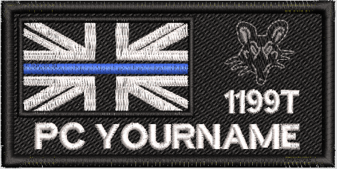 Custom Velcro 100x52mm TBL Rat Custom Patch - Made to Order