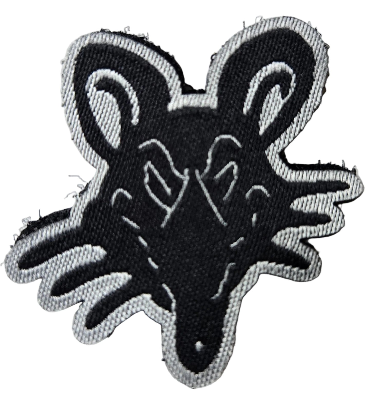 Woven Velcro Cut Out Rat Patch