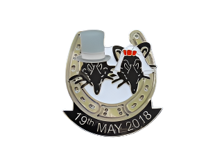 Royal Wedding Pin Badge
