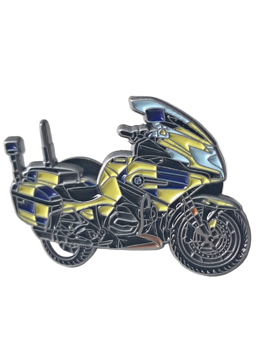 BMW R1200 RTP Antique Lapel Pin badge