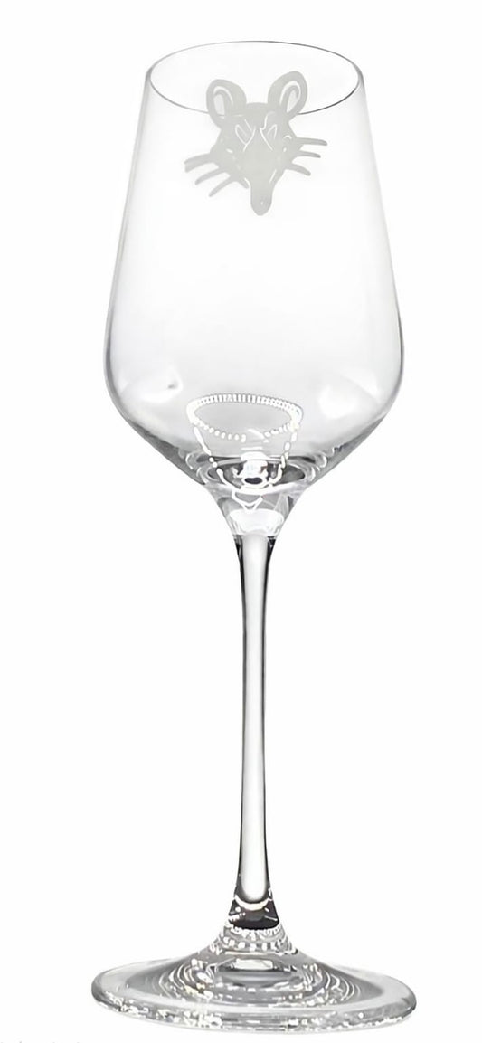 Black Rat Bossie Wine Glass