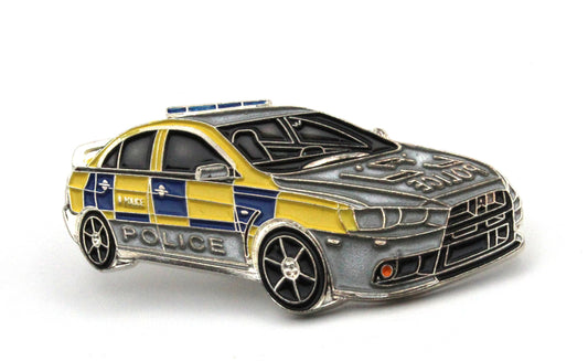 Evo Interceptor Pin Badge