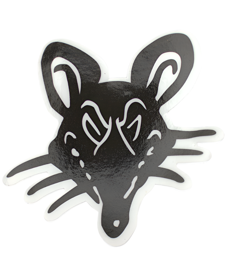 Cut Out Rat Sticker