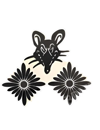 The Inspector pips sticker