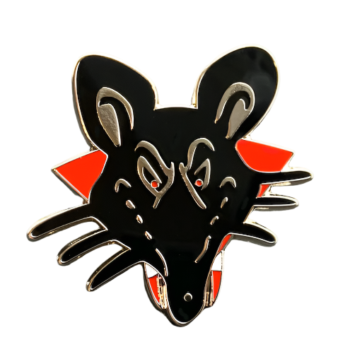 Halloween 2020 'Ratcula' Pin Badge