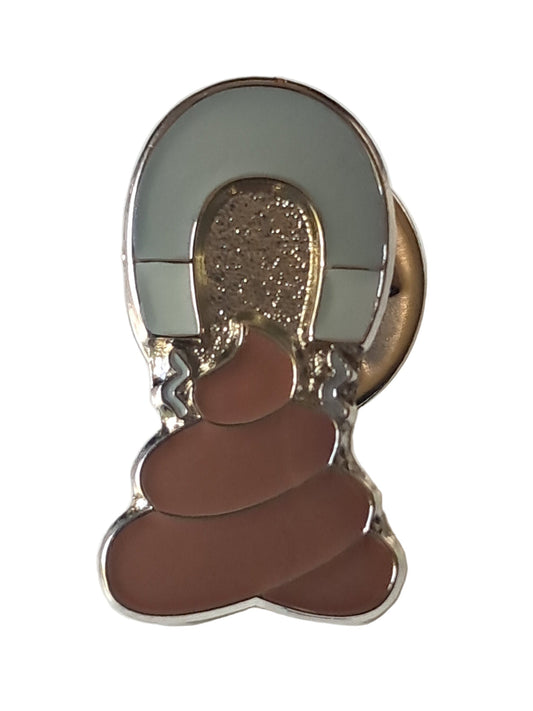 S**t Magnet Pin (No Rat) Pin Badge