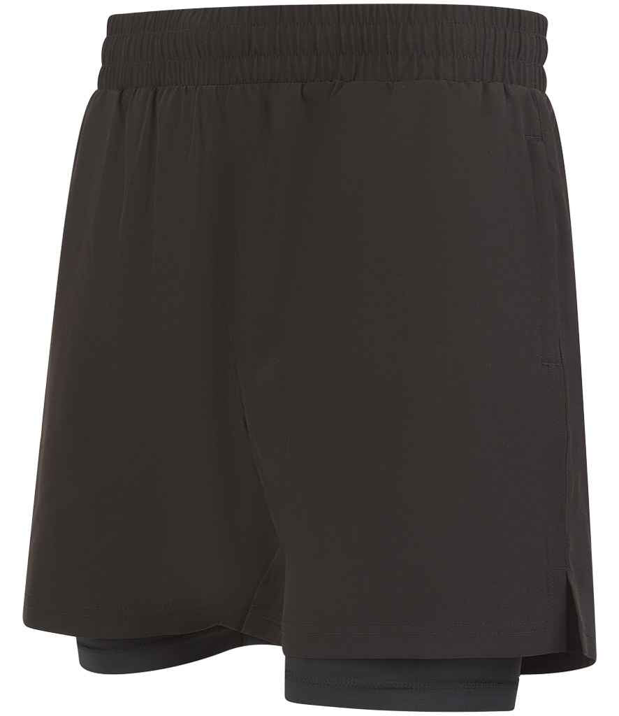 Black Rat - Men's Double Layer Sport Shorts