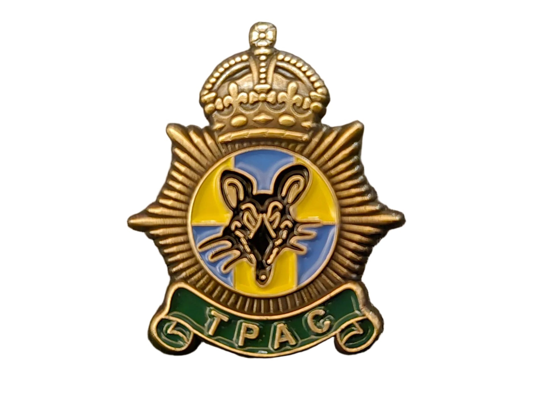 2026 Black Rat TPAC Pin Badge – Blue Light Gift CIC